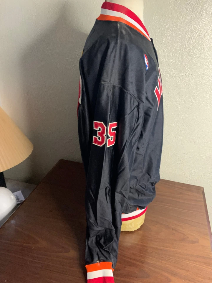 NBA Miami Heat Basketball 1993-1994 #35 Gary Alexander Game Worn W/U Jacket S-46 - Image 4 of 4