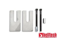 Belltech 2 Degree Pinion Shims for Pickups with 2.5" & 3" Wide Leaf Springs