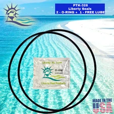 AX6060S  Turbo/Viper Booster Pump Volute O-ring  PTK-328  2-PACK For Hayward