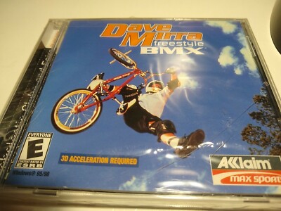 Dave Mirra Freestyle BMX. New Sealed iin shrink wrap. See description. 
