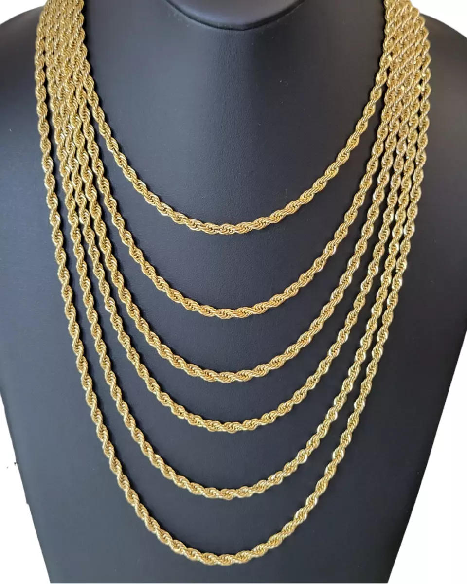 Gold steel chain shop