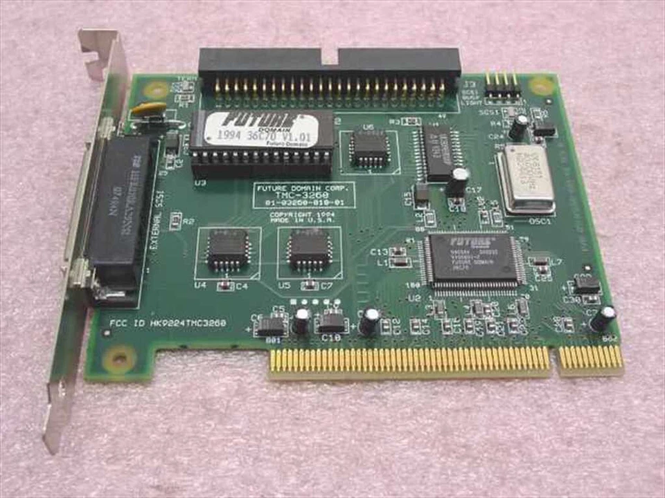 Future Domain TMC-3260 PCI SCSI Host Adapter 01-03260-010-01 - Image 2 of 4