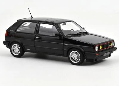 Volkswagen VW Golf 2 GTI Modèle Réduit Noir NOREV 1:18 188559 - Photo 1/4