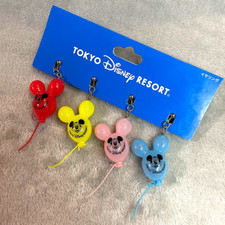 Ensemble boucles d'oreilles ballon Tokyo Disney Resort Mickey Mouse Japon neuf