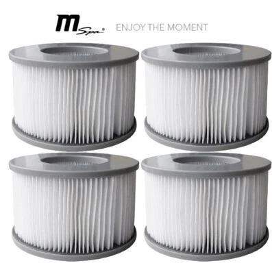4 Stück Whirlpool Ersatzfilter MSPA Original für Pool Filter Filterkartuschen - Bild 1 von 2