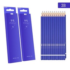 XDT Art Supplies 3B Pencil 24 PCS Set Sketch Art Drawing Graphite