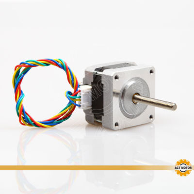 DE Free!1PC Nema16 Non Captive Linear Stepper Motor 16HSL3404 12V 0.21Nm 0.4A