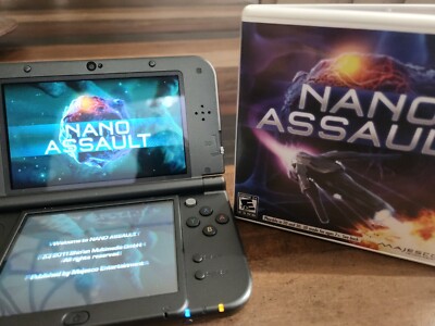 Nano Assault (Nintendo 3DS, 2011) Authentic& Complete! 96427017417