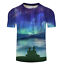 thumbnail 24  - Cool Space Galaxy 3D Print Womens Mens Casual T-Shirt Short Sleeve Graphic Tee