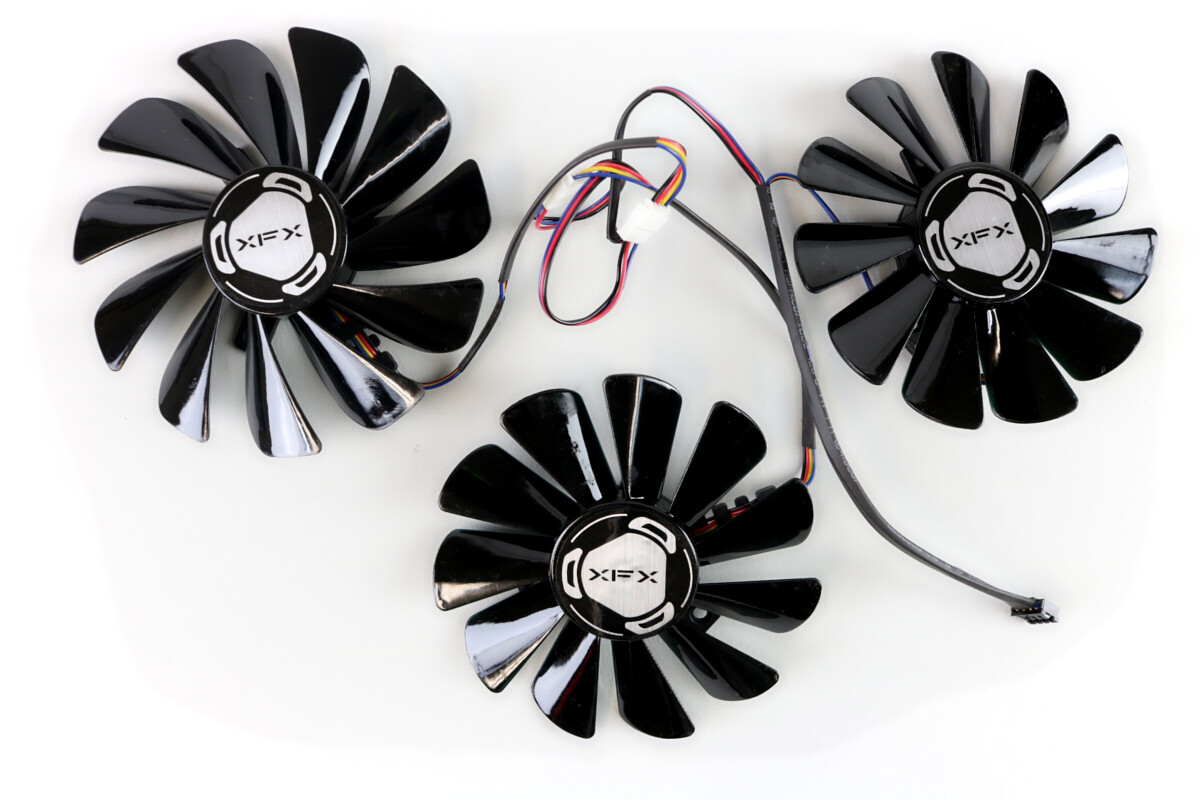 Ventola GPU 3FAN 95mm 85mm CF1010U12S RX 5700 XT, Per XFX Per - Foto 10