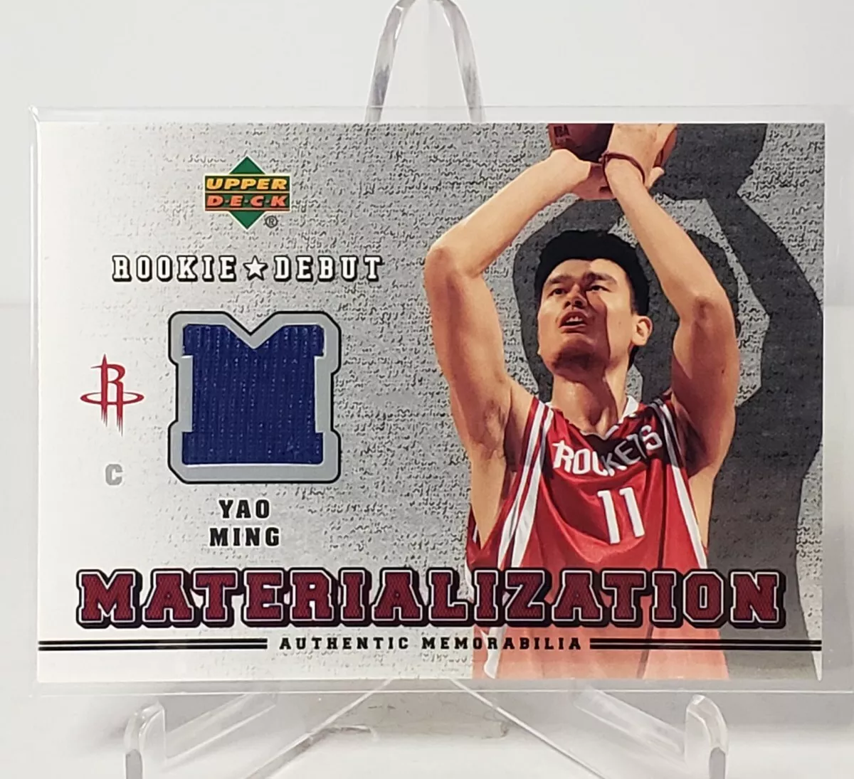 Yao Ming rookie jersey