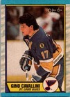 1989 O-Pee-Chee Hockey Gino Cavallini #176 PSA 8.5