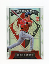 2022 Panini Chronicles Jarren Duran Crusade SILVER Holo Prizm Rookie #4