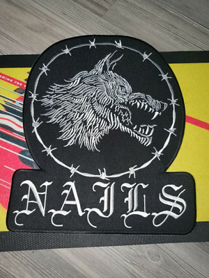 Nails Patch Shape Patch Backpatch Hardcore Battle Jacket ACDC *