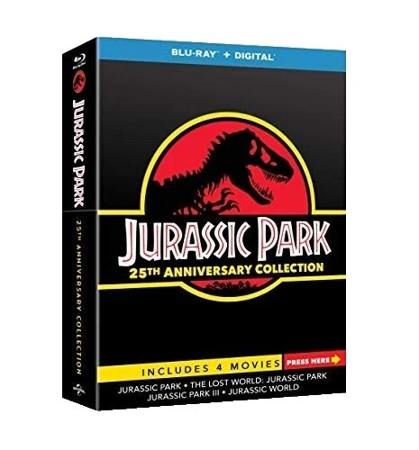 Jurassic Park Collector's Edition DVDs & Blu-ray Discs