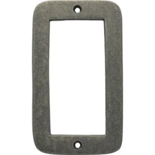 Hillman 5" Aged Iron Flush Mount House Address Numbers Modern Industrial 0-9