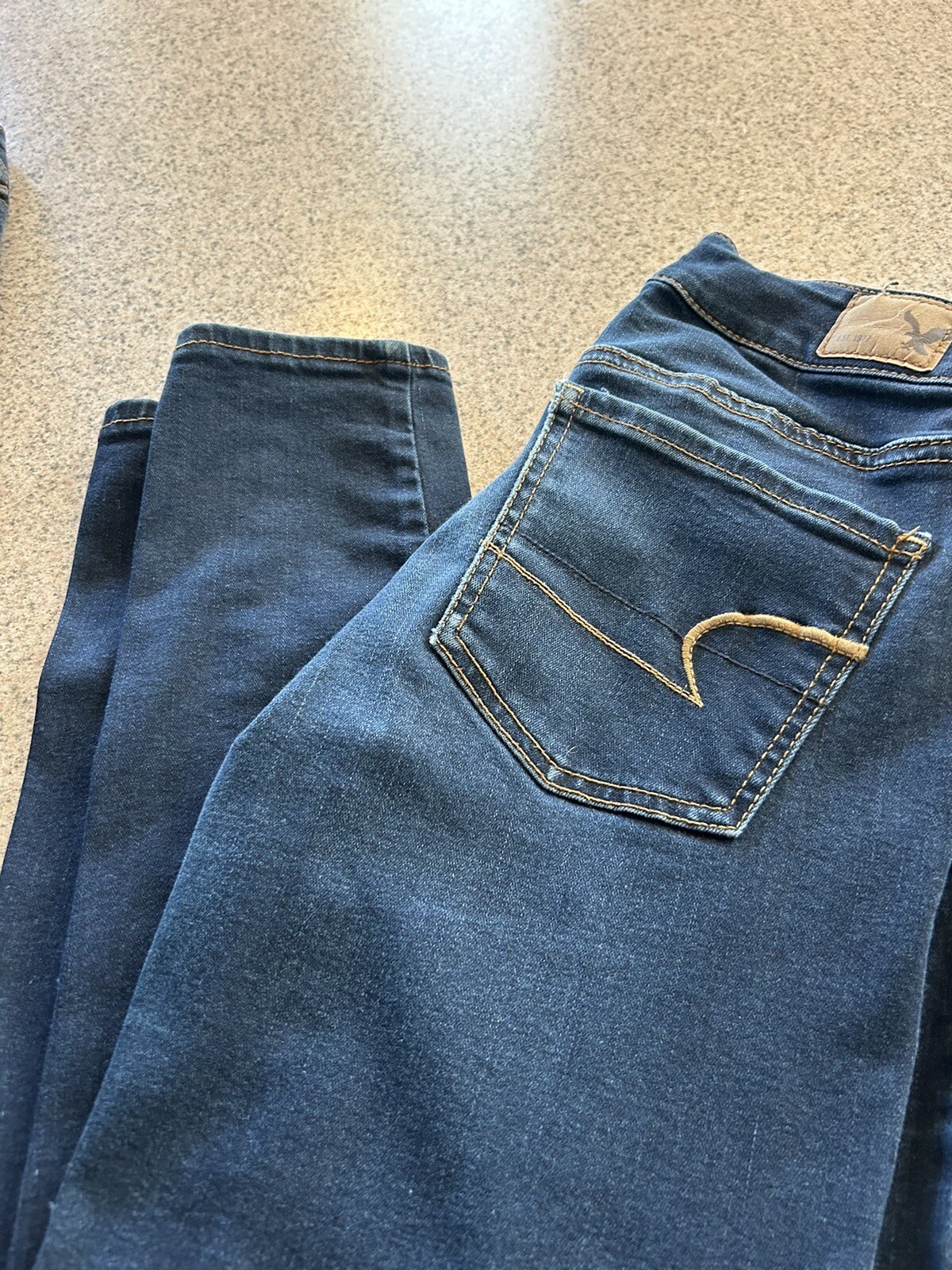 Three Pair american eagle jeans women size 4, One Pair Old Navy Size 6