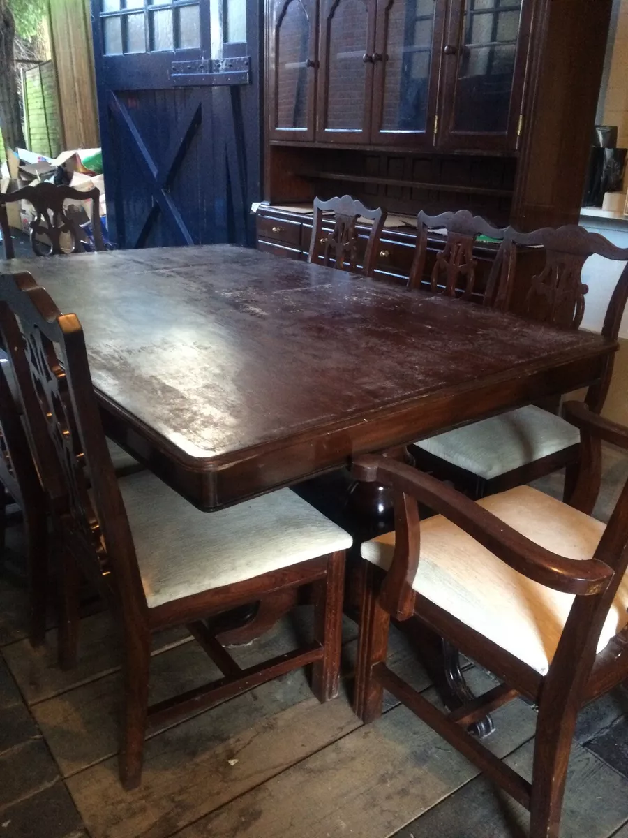 Indian rosewood 2024 dining table