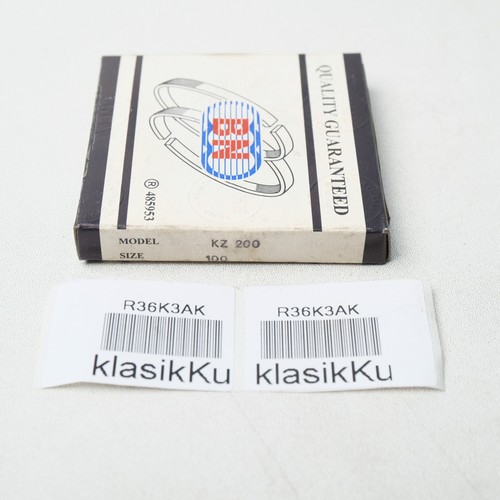 Fits For Kawasaki KLT200 KZ200 KZ900 Z1 Piston Ring Set Oversize 1.00 - Picture 2 of 7