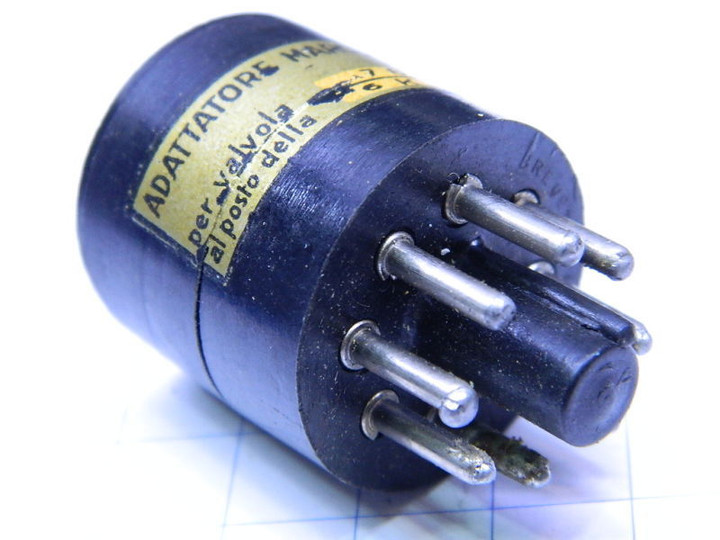 Socket Américain UX6 6 Broches - Zocalo UX6 - Valve électronique - Occasion