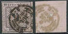 1851 GERMANY ANCIENT STATES WÜRTTEMBERG USED FIGURE 9K - G41