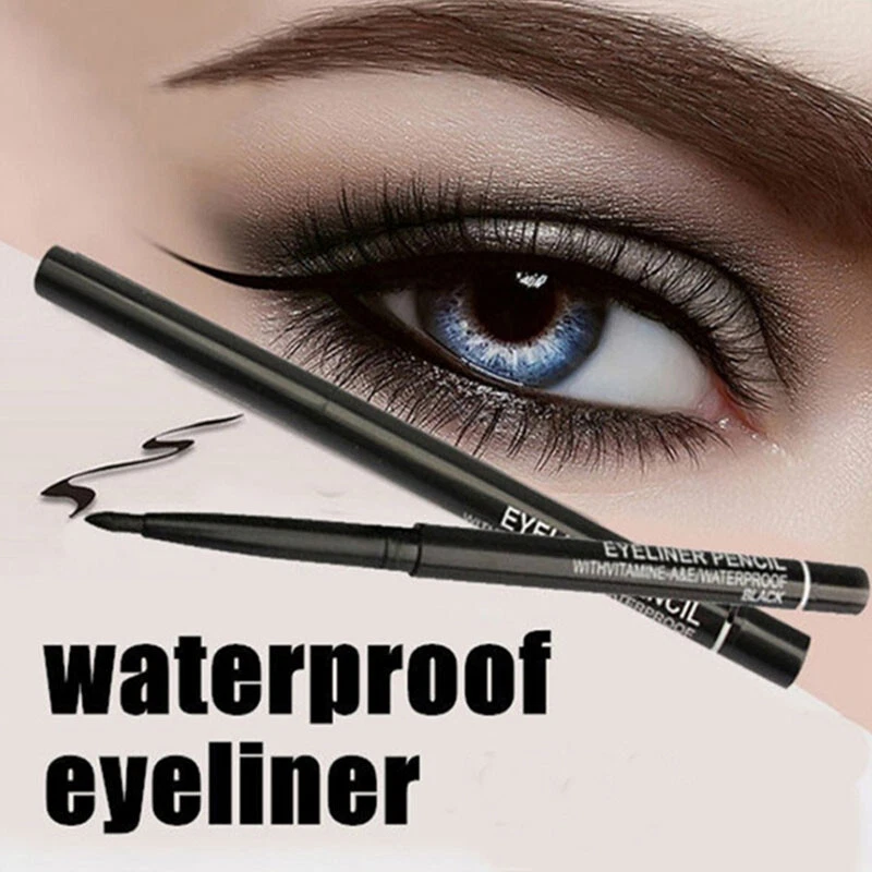 Black/Brown Liquid Eyeliner Pencil Long Lasting Waterproof Eye Liner Pen  Makeup⌒