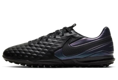 Nike Tiempo Legend 8 Pro TF Soccer Shoes Men's Size 5 Black Turf