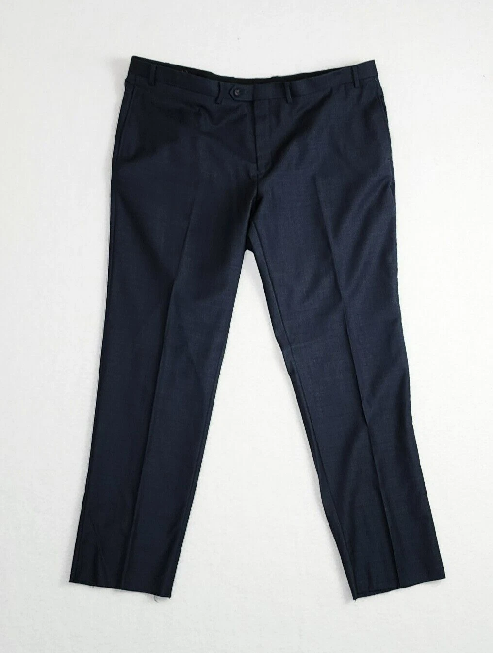 Ralph Lauren Black Classic Fit 100% Wool Slacks Men's Size 45W New