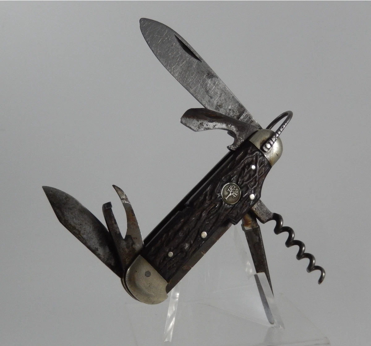 Boker Camp Knife Indiana Collectible Vintage Factory Manufactured 