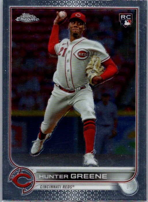 2022 Topps Chrome Update #USC191 Hunter Greene