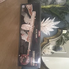 ROKR 3D Justice Guard Wooden Puzzle Submachine Gun 14+ , 275 Pieces, Model LQB01