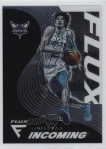 2020-21 Panini Flux Incoming Lamelo Ball #30 Rookie RC