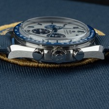 OMEGA Speedmaster Anniversary 310.32.42.50.02.001 Silver Snoopy Chrono 42mm B&P 6