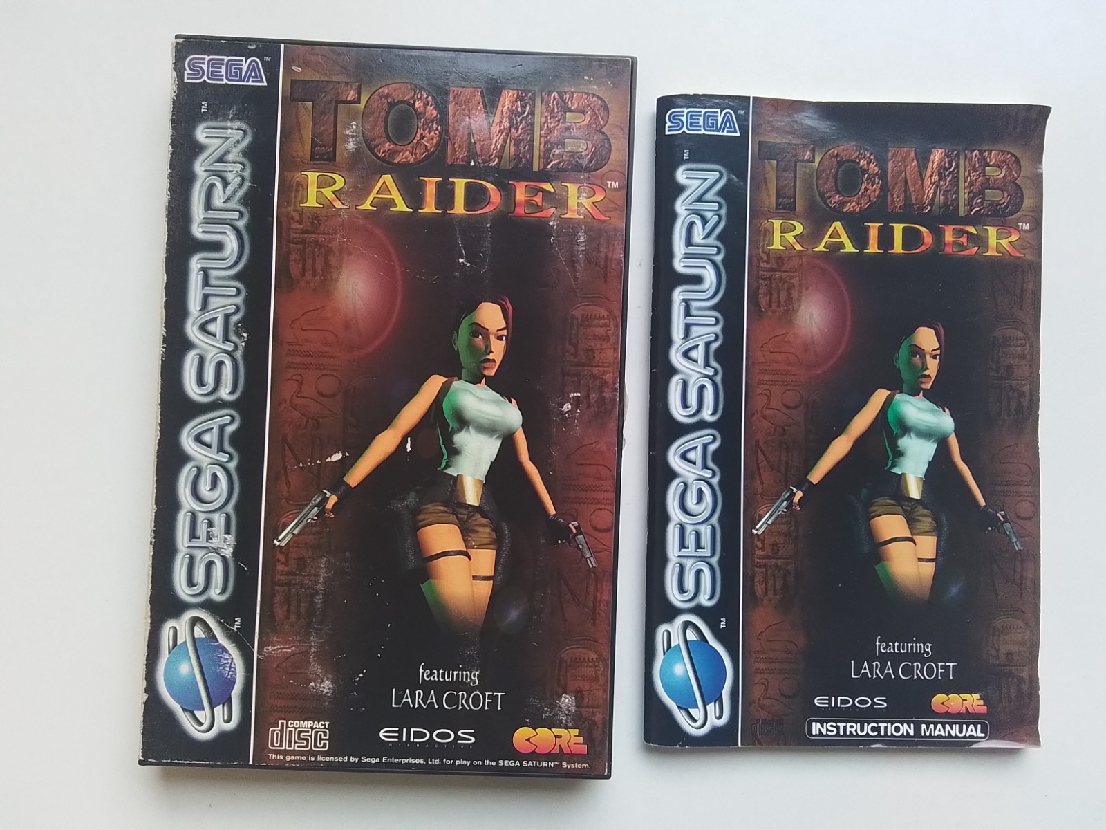 Tomb Raider Complet sur SEGA Saturn !!!