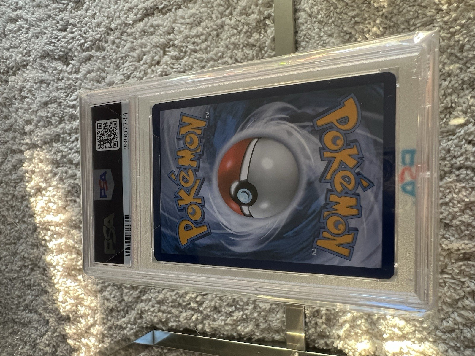 Reshiram & Charizard GX SM Black Star Promos 2021 EN Holo Promo SM247 PSA 9 view 2