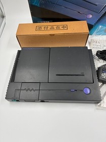 NEC PC Engine Duo Console Avenue Pad 3 Controller Set Tested