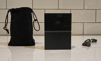 WD 2TB Black My Passport Portable External Hard Drive w/ USB 3.0 WDBYFT0020BBK