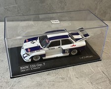 PMA Minichamps 1/43 Bmw 320I Grp.5 DRM 1977 R. Peterson Driver
