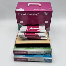 PhonicsWorks K12 Complete Learning Kit Readers Books Tiles Advanced Basic Set