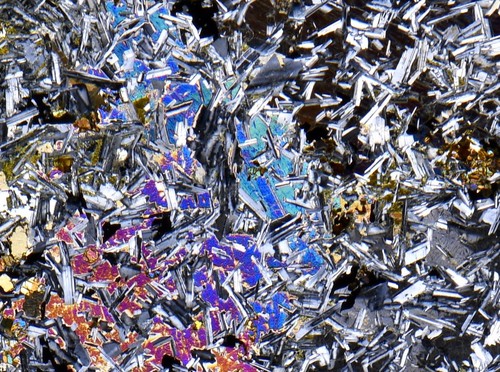 KINNE DIABASE Island Rügen Augite nests thin section STUNNING microscope slide - Picture 2 of 6