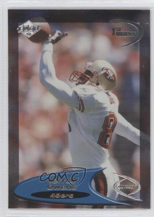 1998 Collector's Edge Odyssey Level 1 Galvanized Terrell Owens #129G HOF 0a1