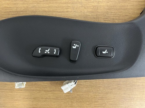 08-13 INFINITI G37S SPORT COUPE DRIVER LEFT FRONT SEAT SWITCH & TRIM OEM - Picture 3 of 12