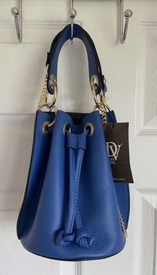 NWT Diva s Leather Bag Made in Italy