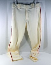 2022 St. Louis Cardinals Drew Verhagen #34 Game Used Cream Pants 36-43-36 265