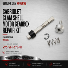 Porsche 996 997 Cabriolet Clam Shell Motor Gearbox Repair Kit 99656167301 Porsche 996 997 Cabriolet Clam Shell Motor Gearbox Repair Kit 99656167301