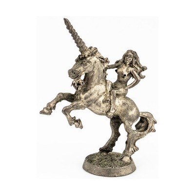 Superior Wizards & Lizards Loose Mini Unicorn w/Female Rider #1 NM