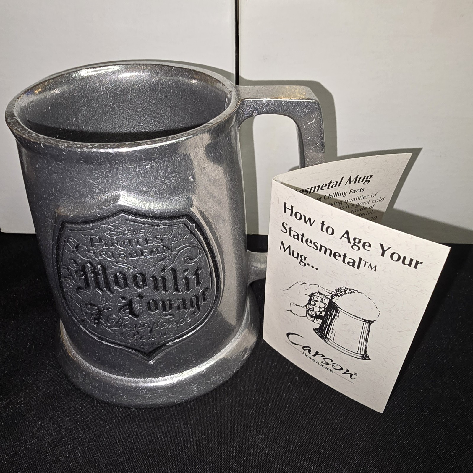 Super RARE Disney Pirates of the Caribbean Moonlit Voyage Event Pin & Beer Stein