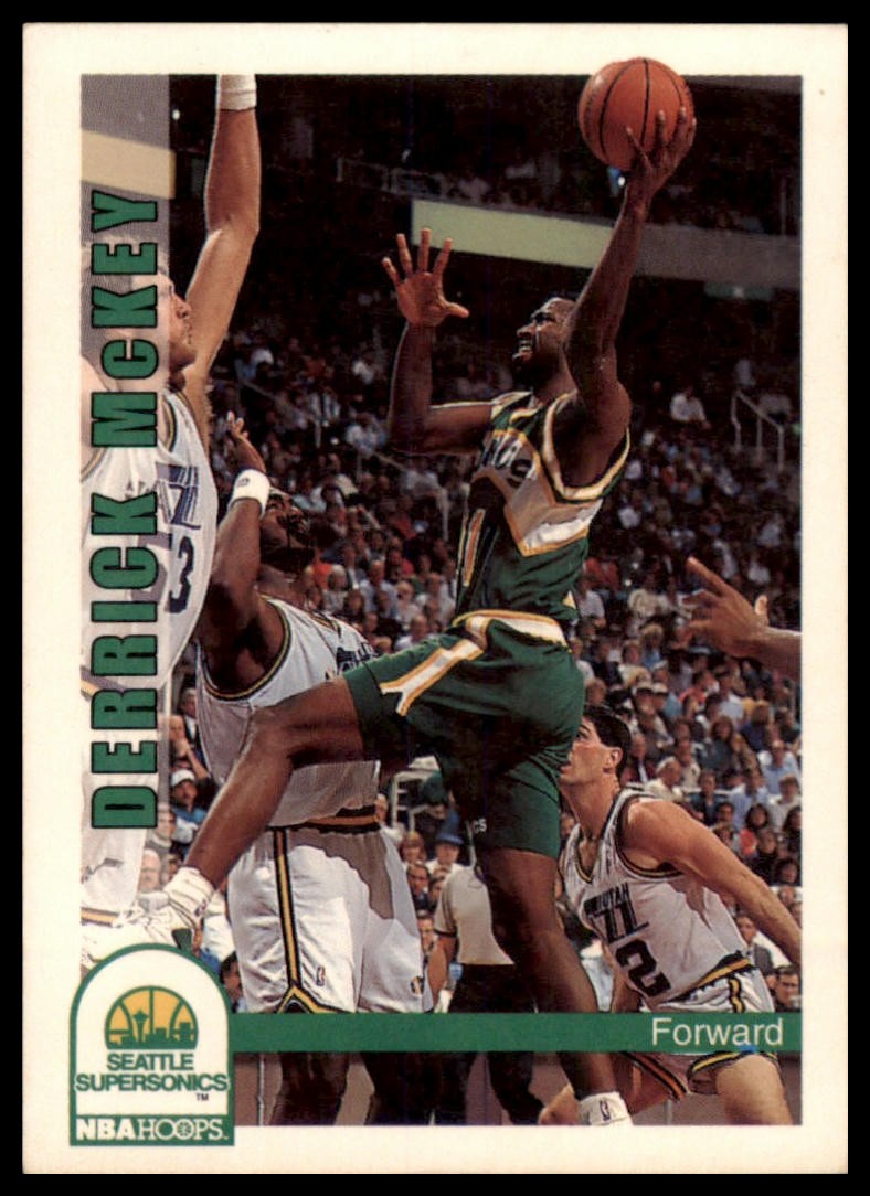 1992-93 Hoops #217 Derrick McKey
