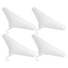 4 PCS Travel Inflatable Hanger Foldable Clothes Hangers Plastic Rack