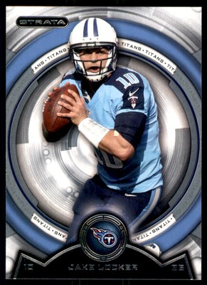 2013 Topps Strata Jake Locker Tennessee Titans #8